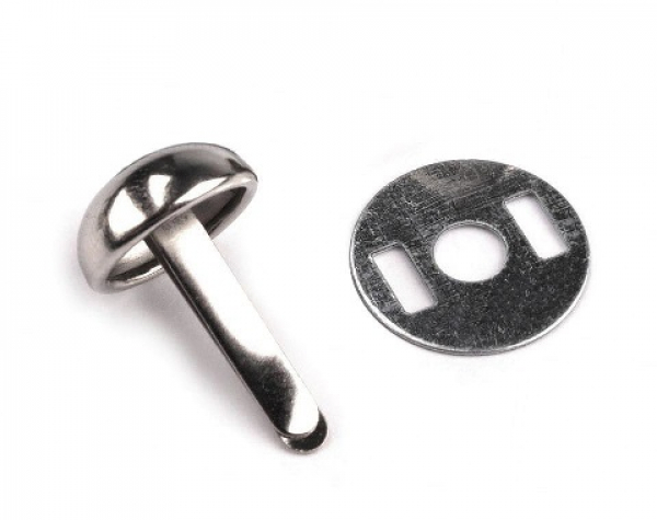 Bodennägel/Taschenfüsse aus Metall Ø 12 mm, nickel